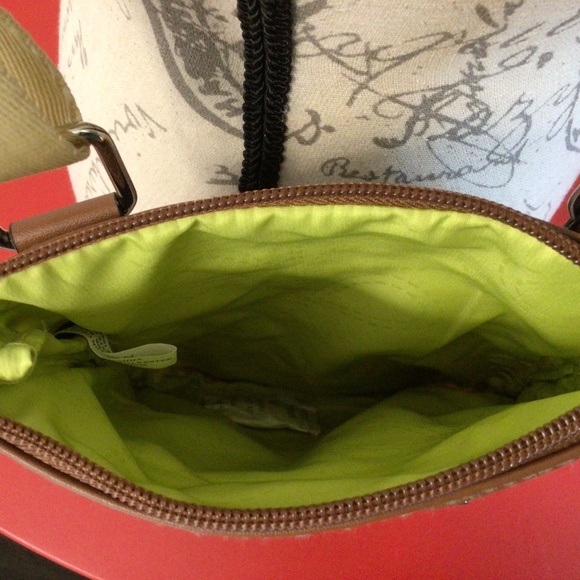 💐NEW Lily Bloom Navy Blue Stripe Eva Crossbody Bag - Picture 5 of 5